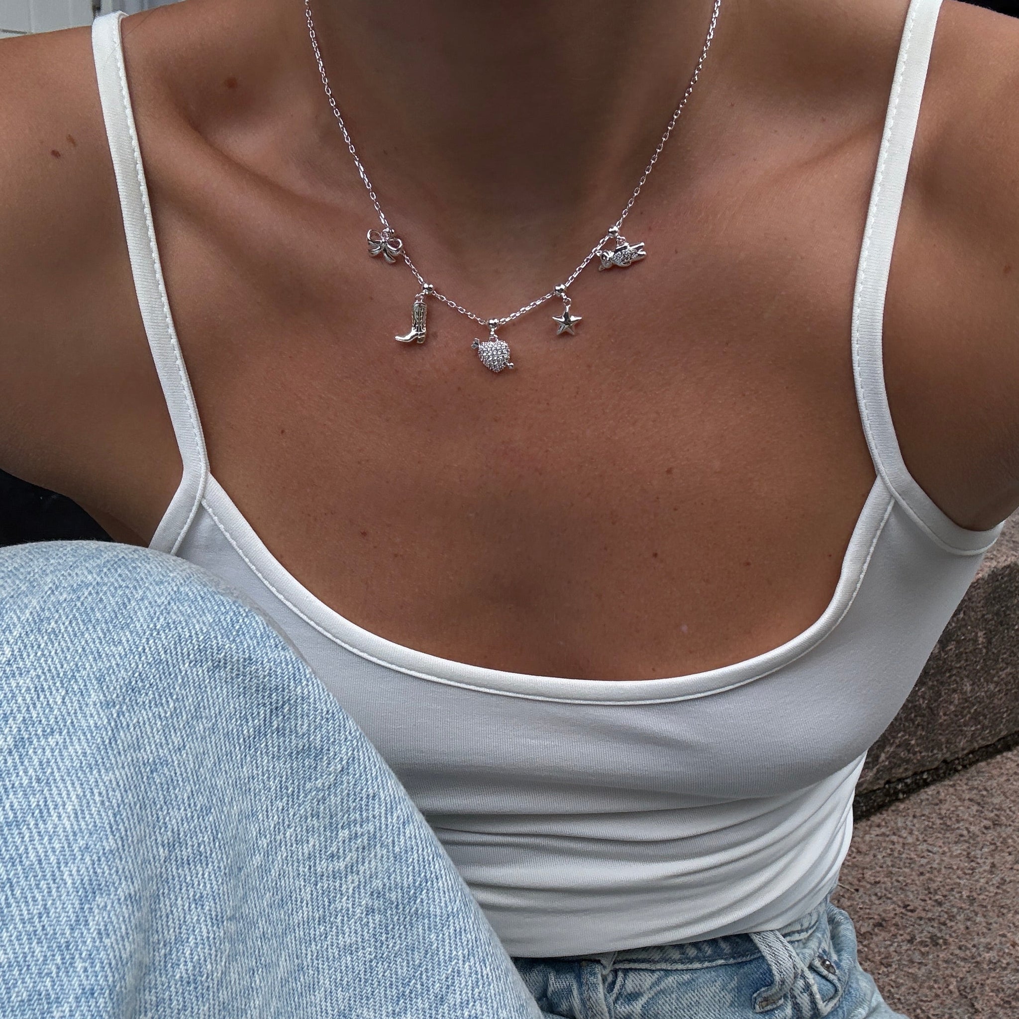 Charm Chain Silver