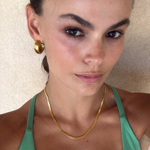 Bold Dome Hoops Gold