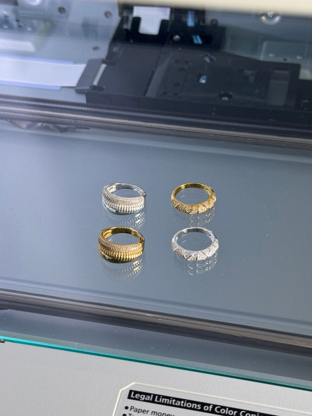 Binder Dome Ring Gold