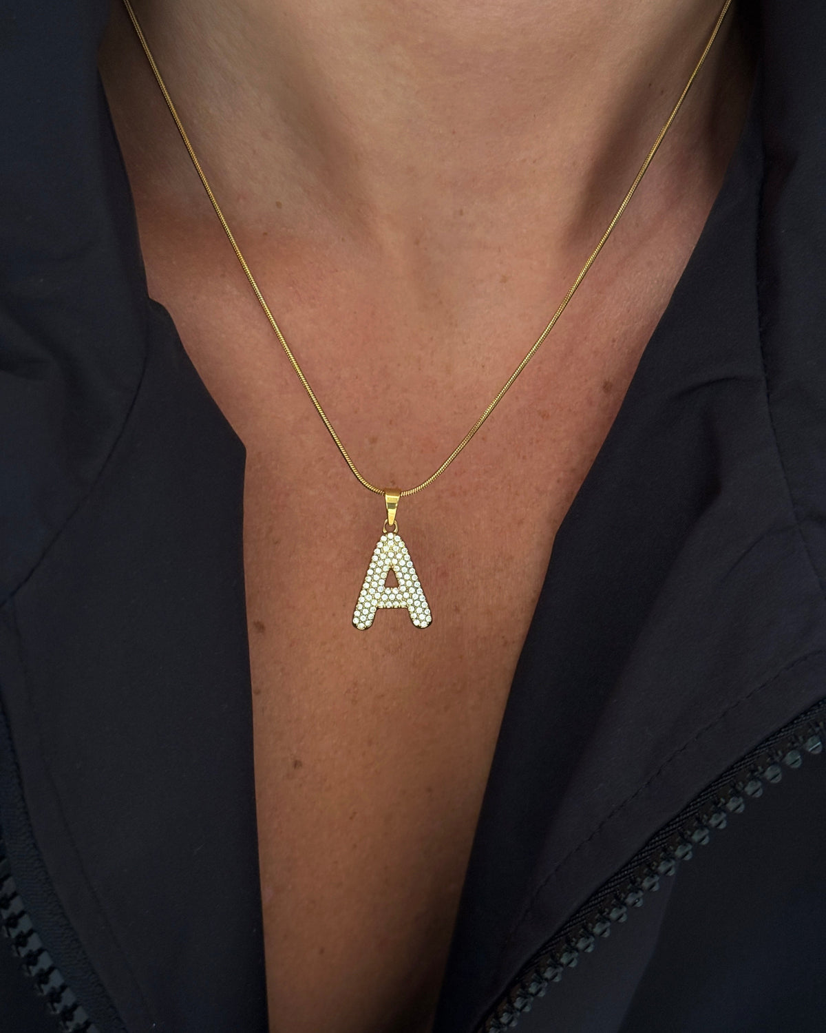 Bubble Letter Necklace