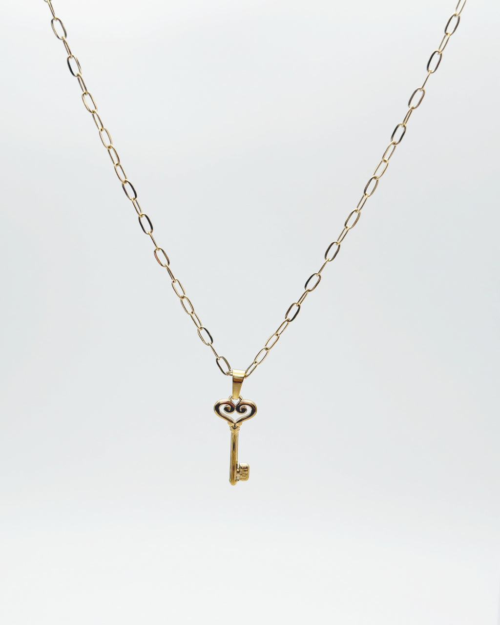 Key Necklace Gold