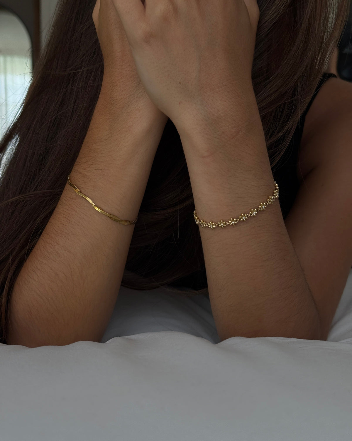 Twisted Bone Bracelet M-001908