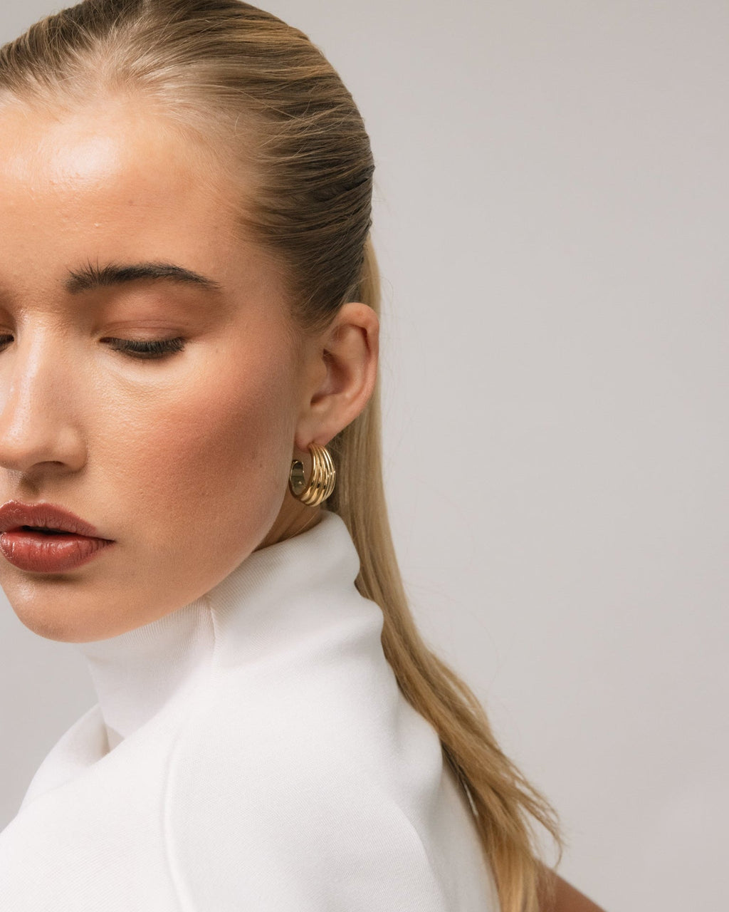 Ribbed Hoops