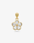 Diamond Flower Charm