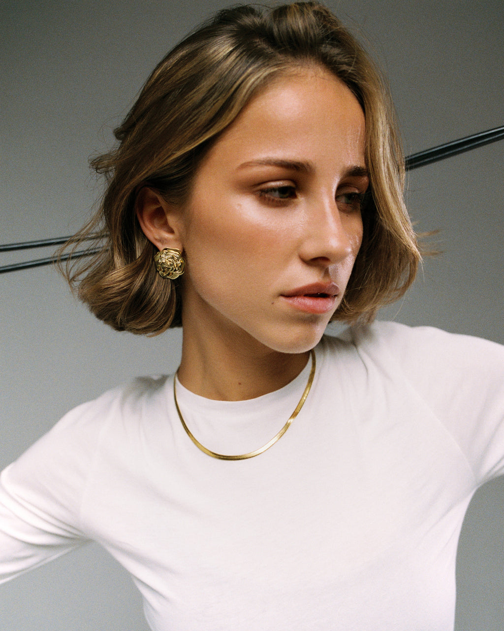 Rose Earrings