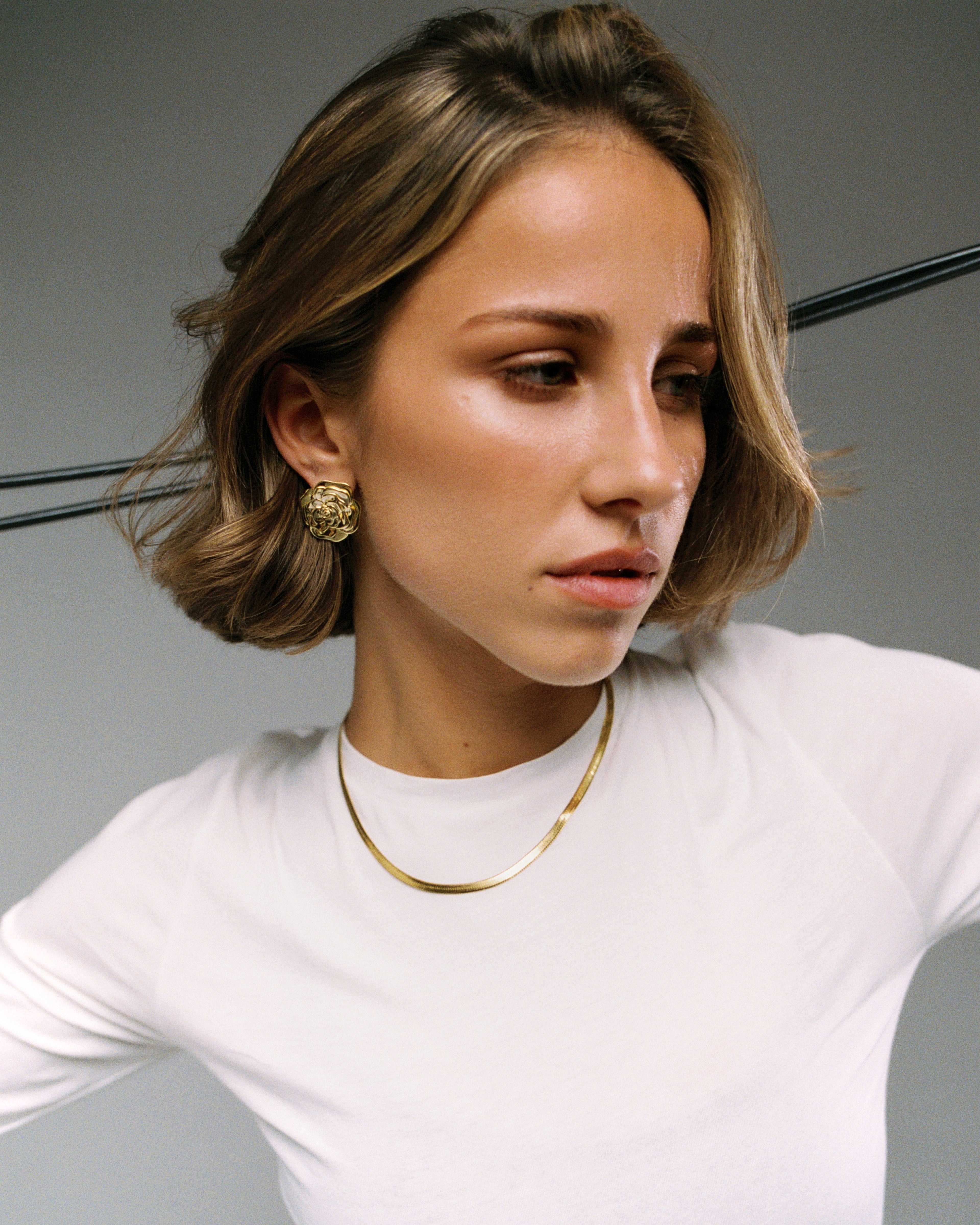 Rose Earrings