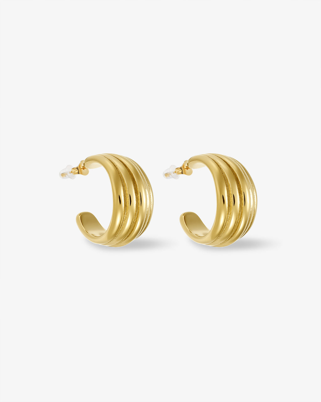 Ribbed Hoops