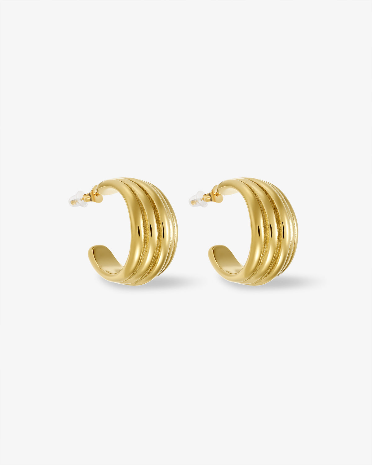Ribbed Hoops