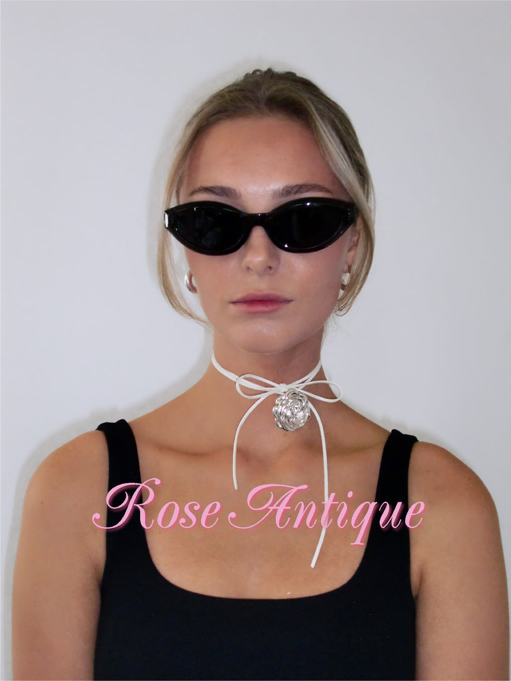Rose Antique Silver