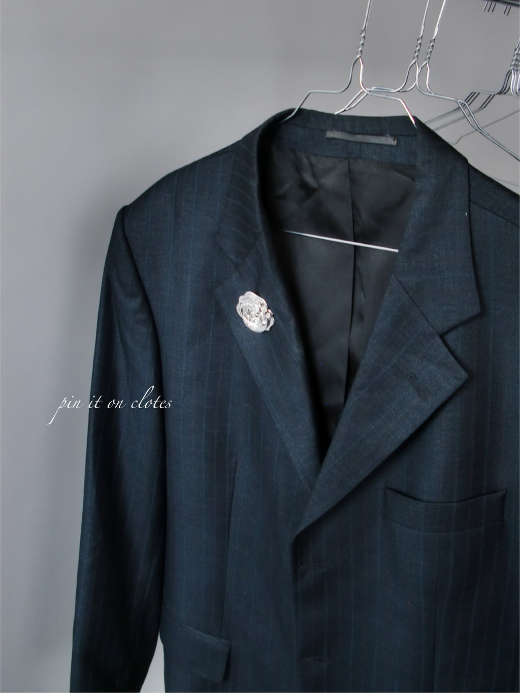 Rose Antique Silver