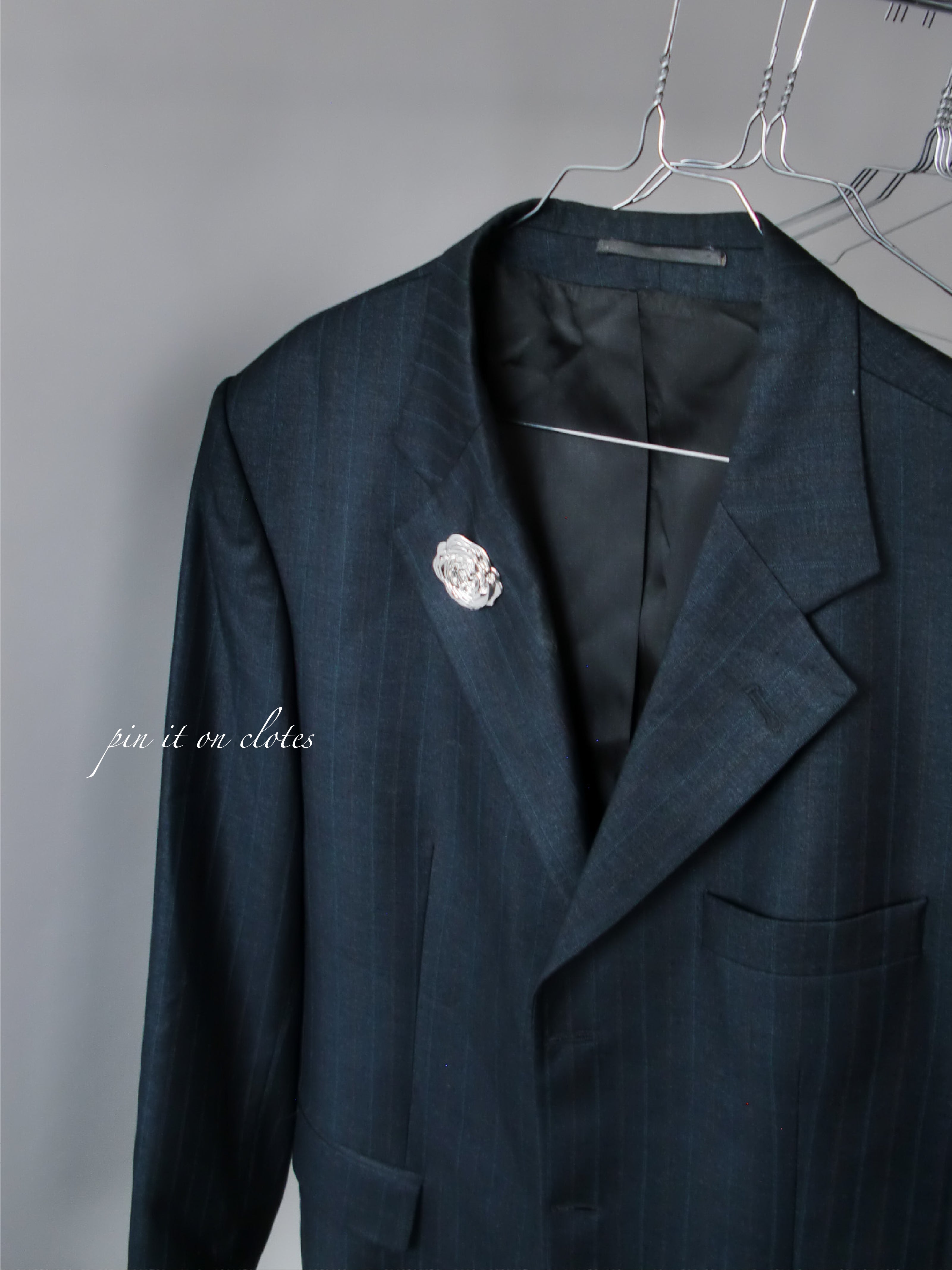 Rose Antique Silver