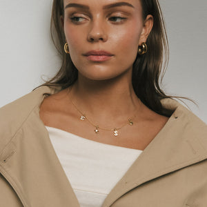 Bold Dome Hoops Gold