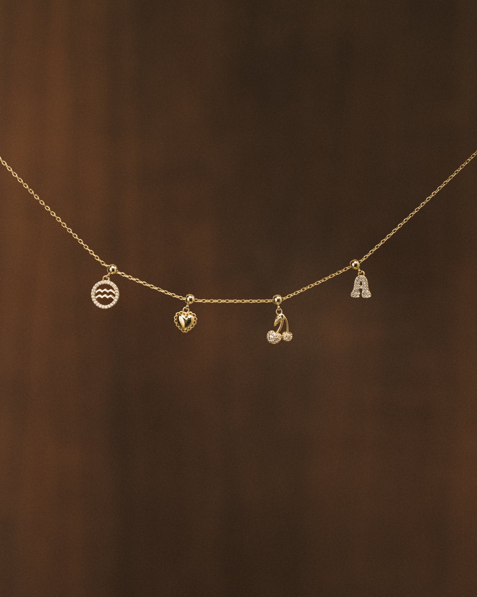 Heart Charm Gold
