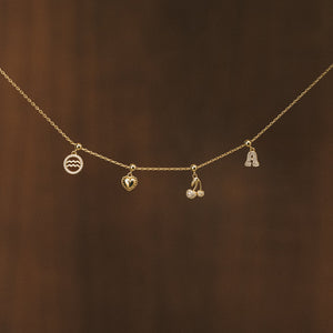 Heart Charm Gold
