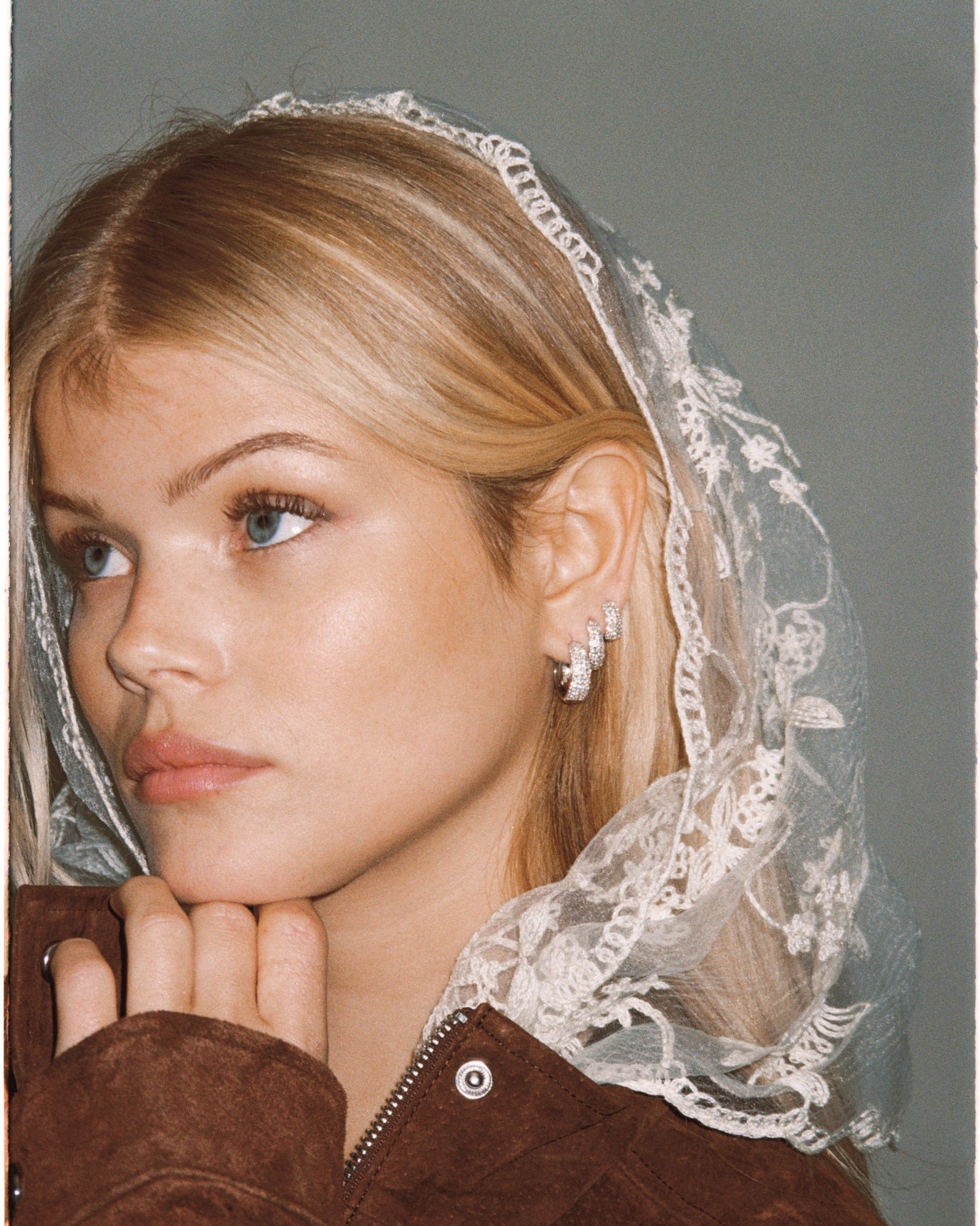 Dome Hoops (M) Silver