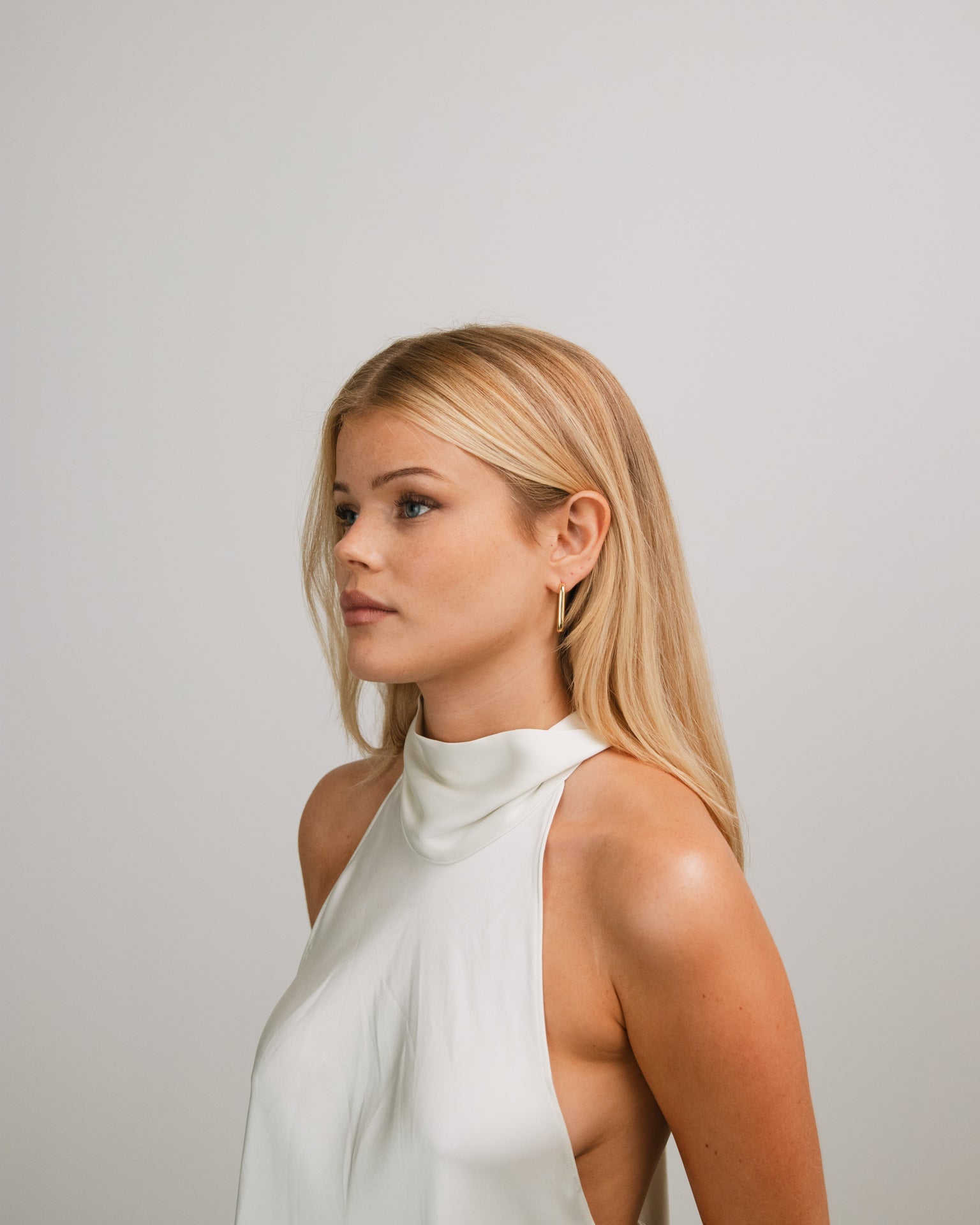 Edge Hoops Gold