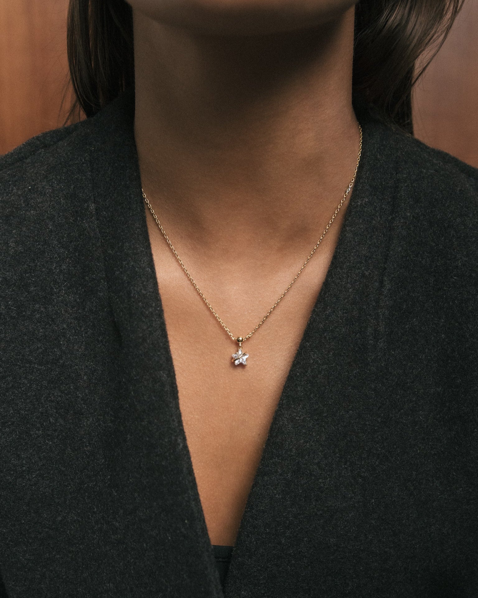 Diamond Star Charm
