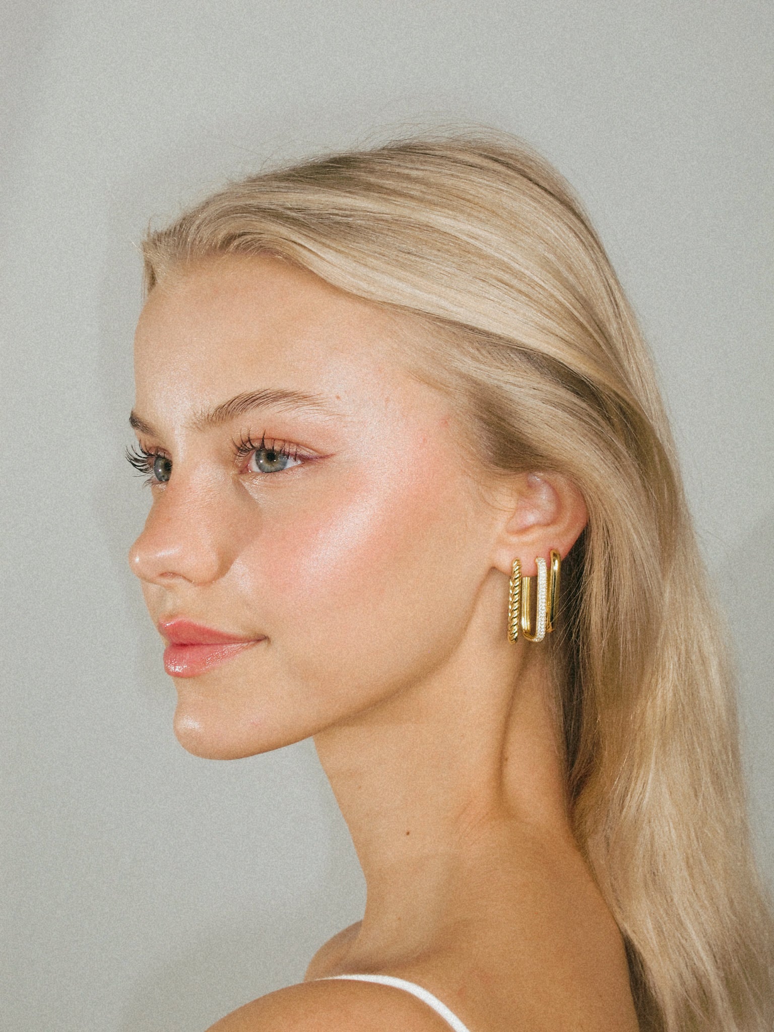 Edge Hoops Gold