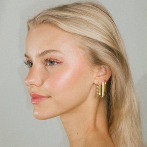 Edge Hoops Gold