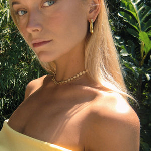 Edge Hoops Gold