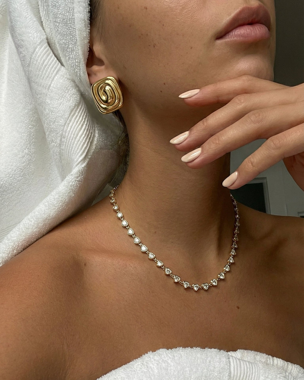 Diamond Heart Chain