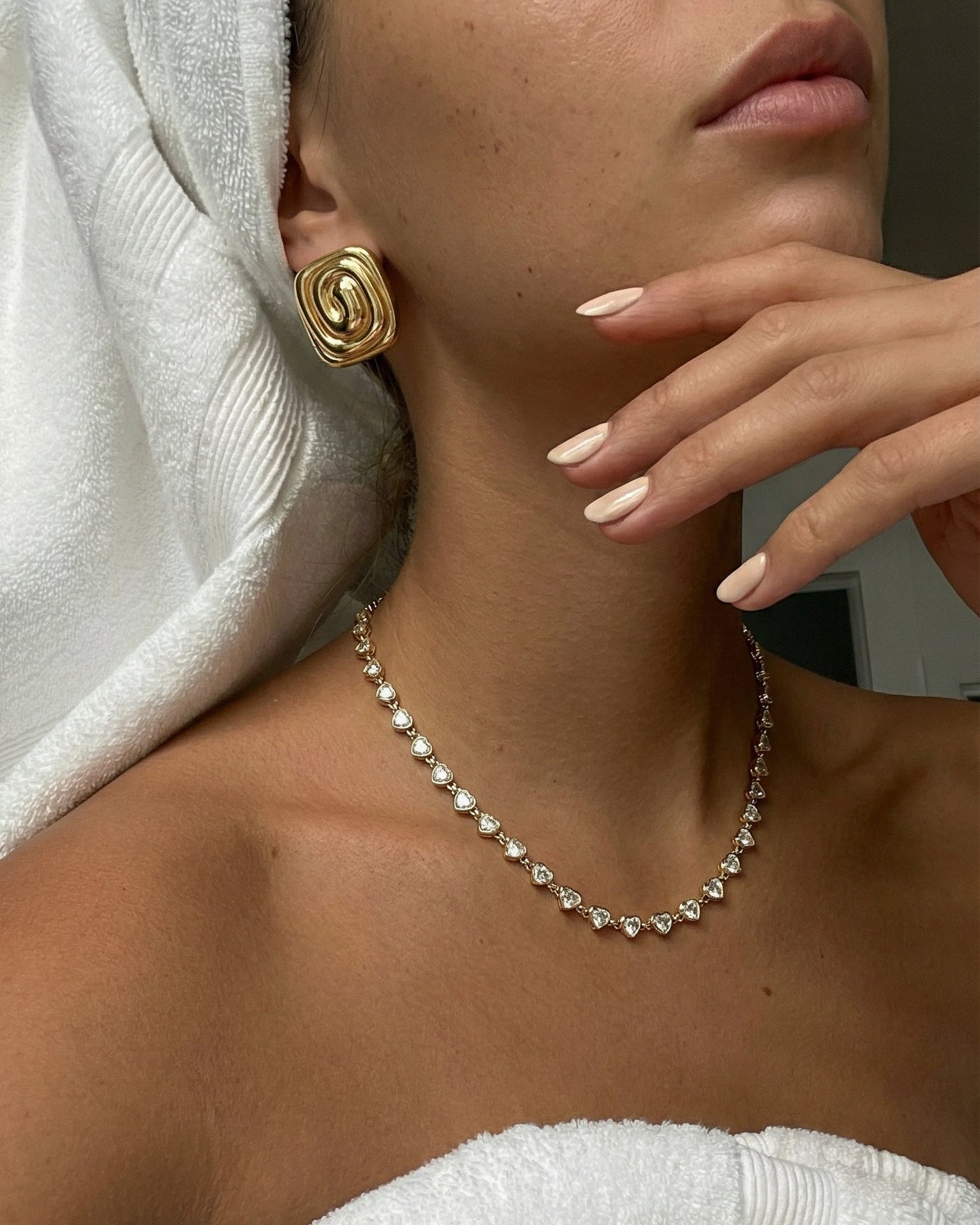 Diamond Heart Chain