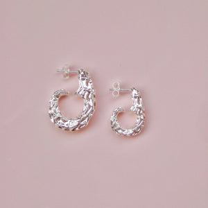 BFF Hoops Small Silver