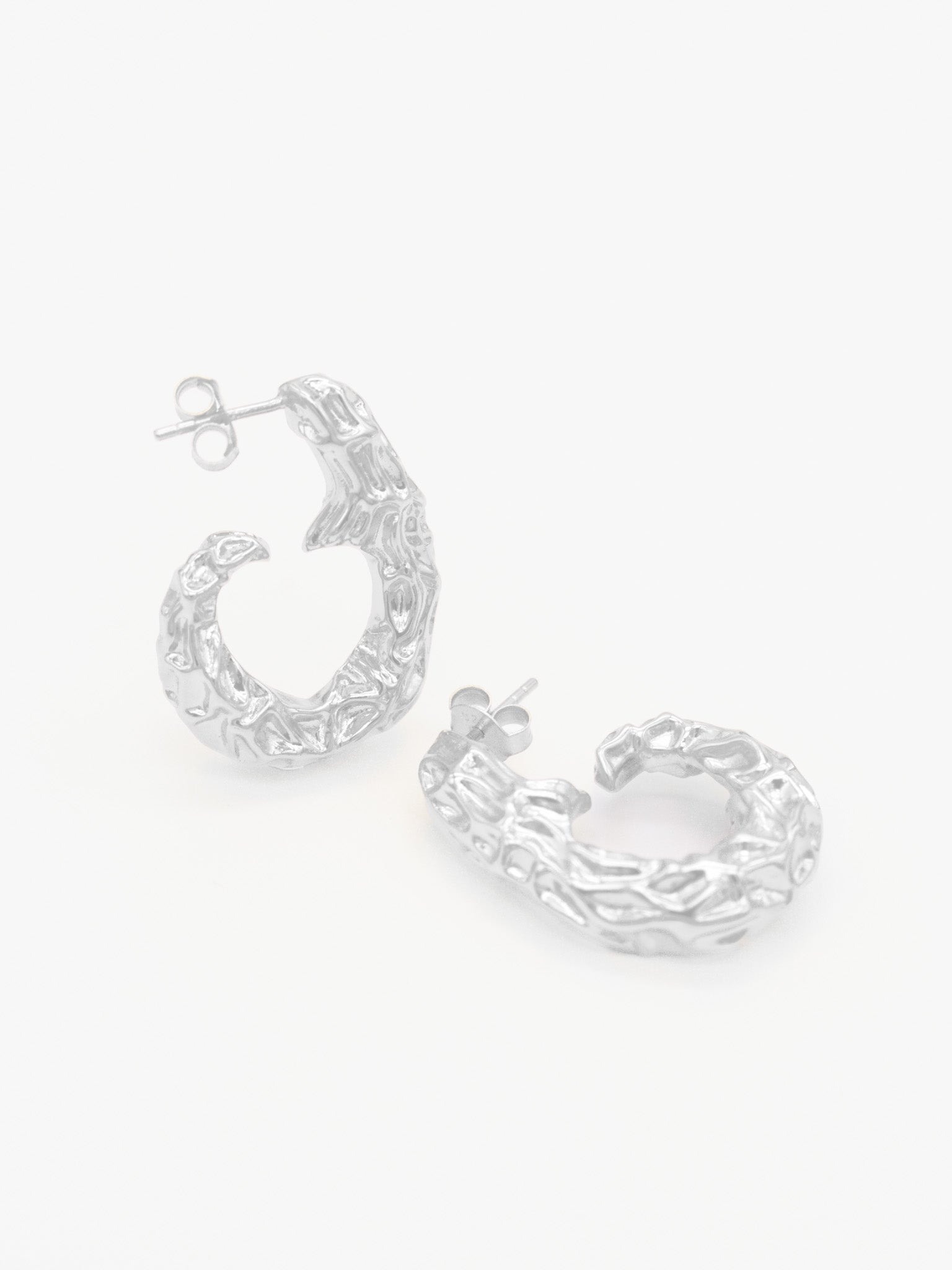 BFF Hoops Large Silver