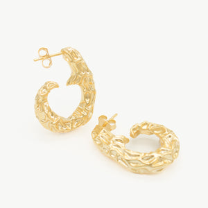 BFF Hoops Large Gold