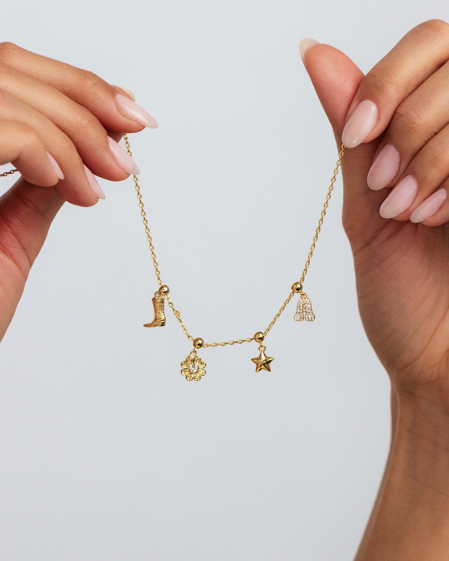 Clover Charm Gold