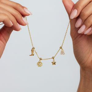 Clover Charm Gold