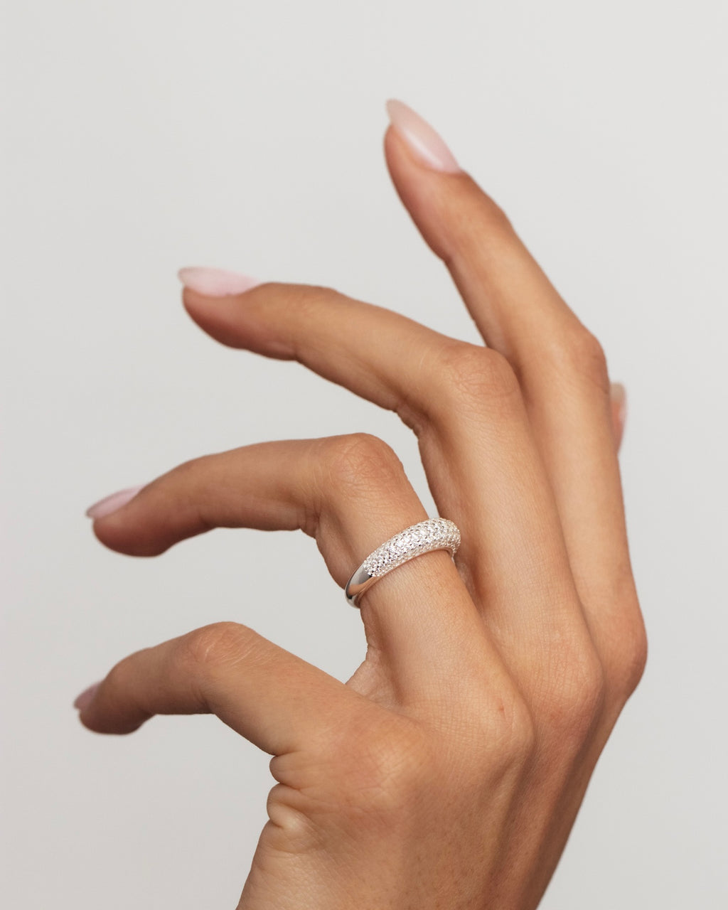Slim Dome Ring Silver