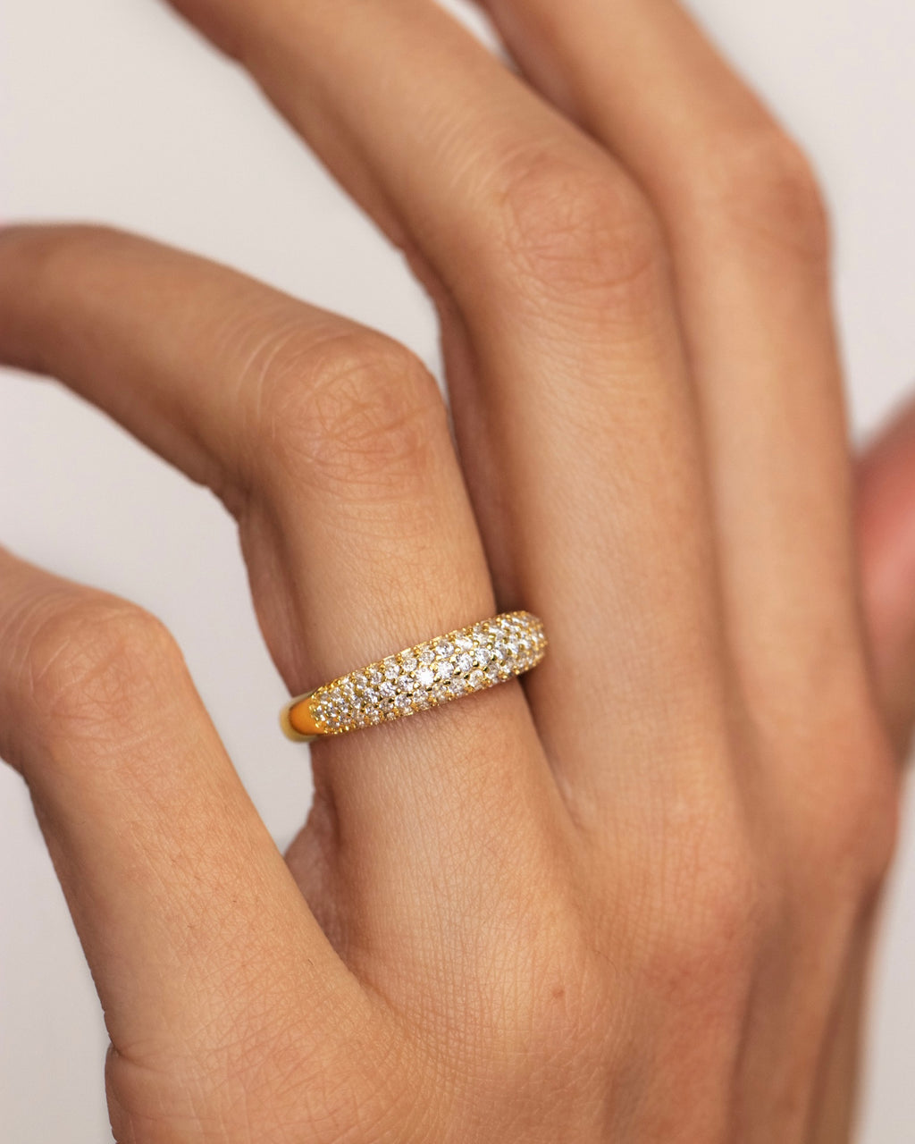Slim Dome Ring Gold