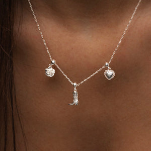 Boot Charm Silver