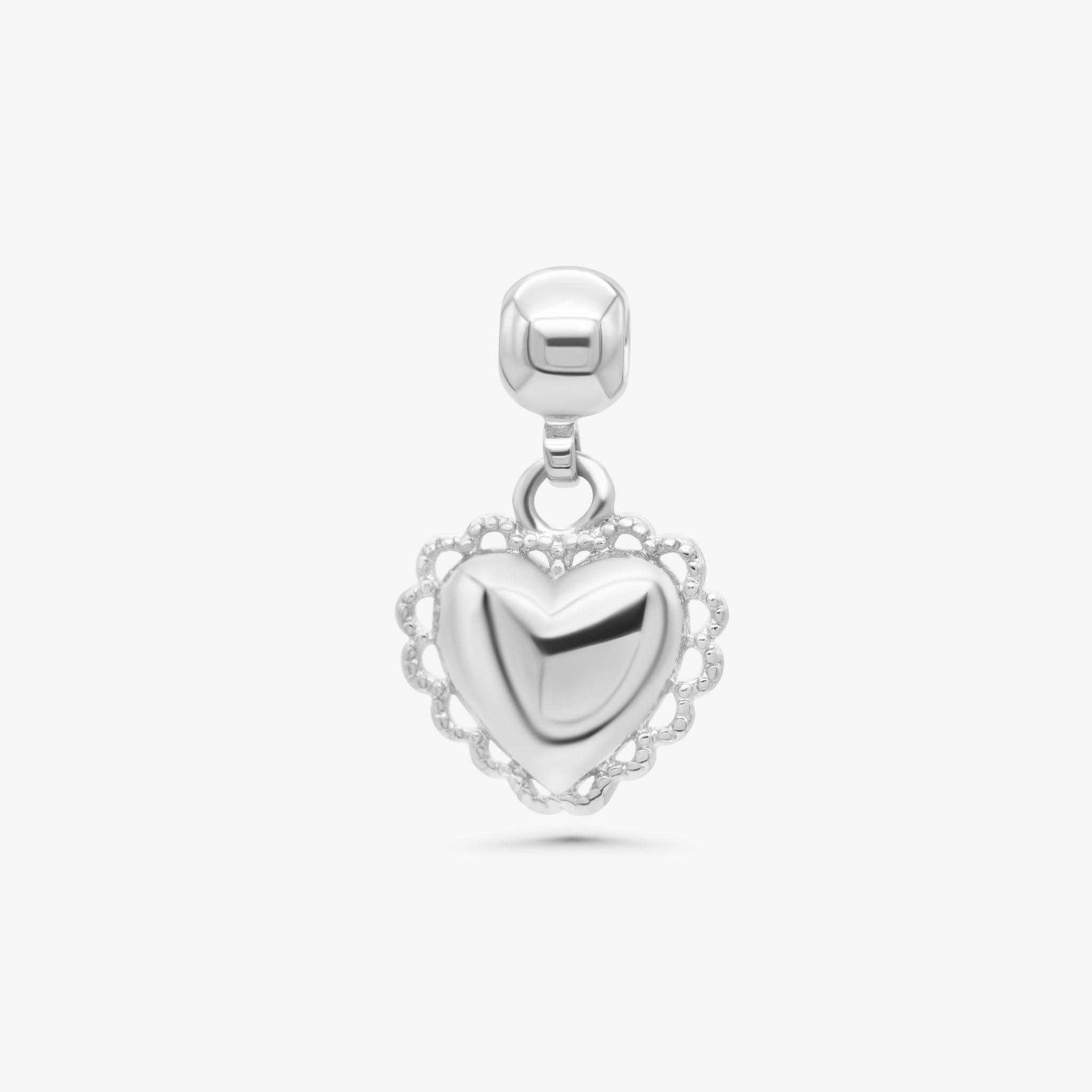 Heart Charm Silver