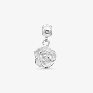 Rose Charm Silver