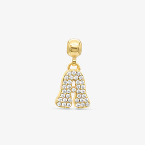 Letter Charm Gold