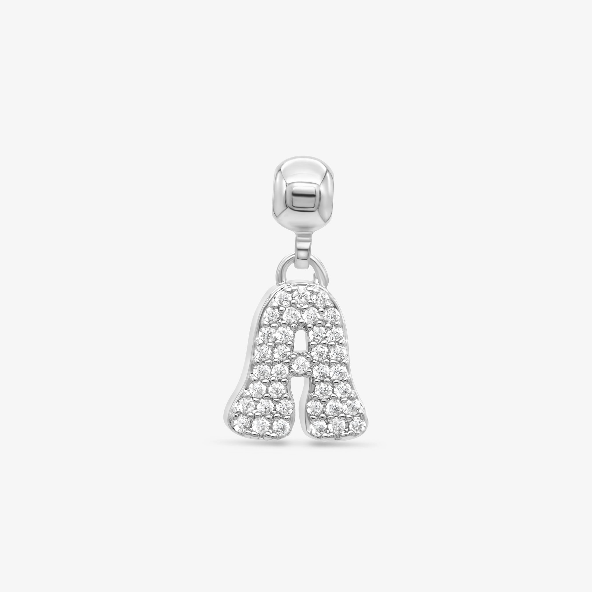 Letter Charm Silver
