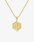 Letter Necklace Gold