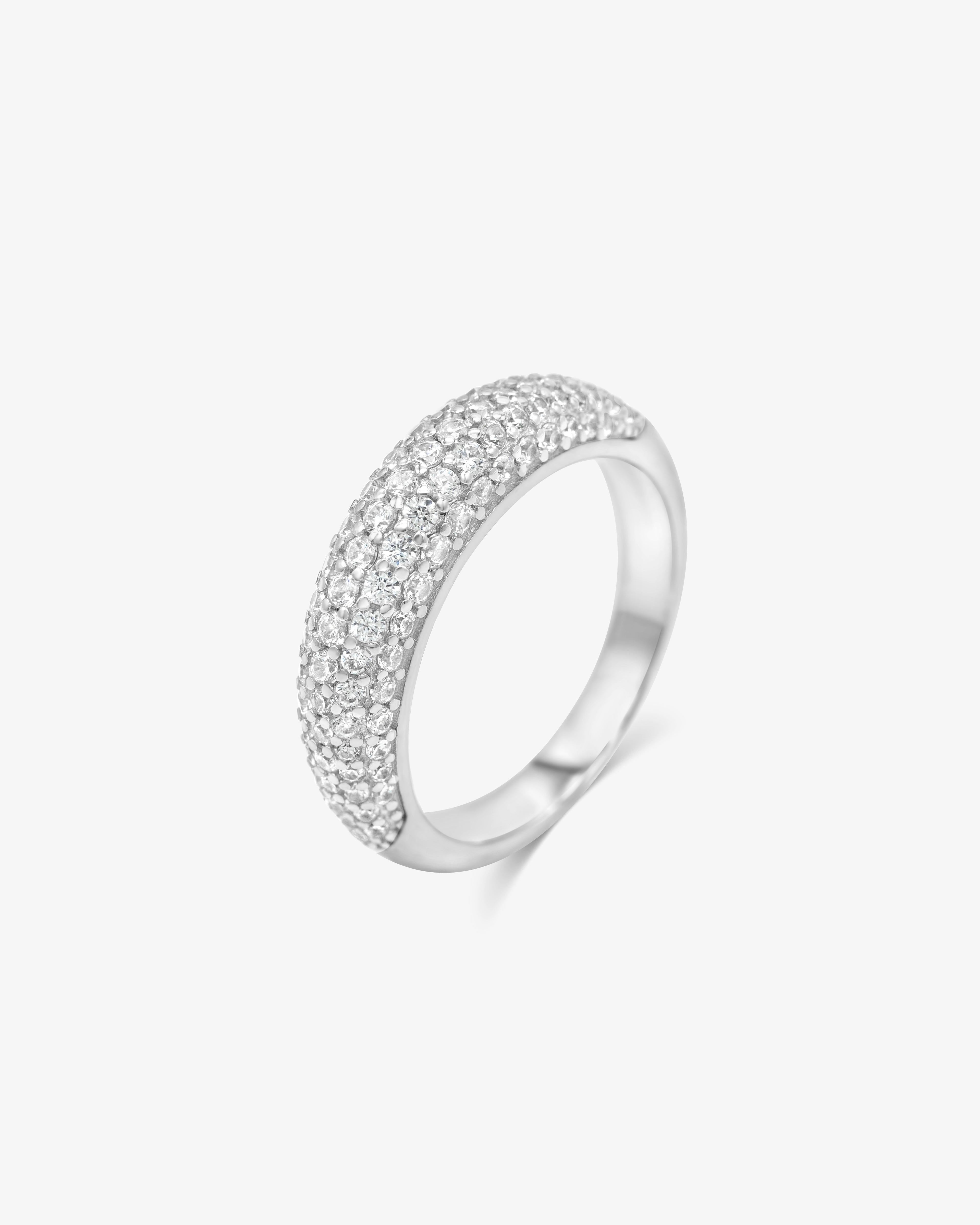 Slim Dome Ring Silver