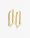Diamond Edge Hoops