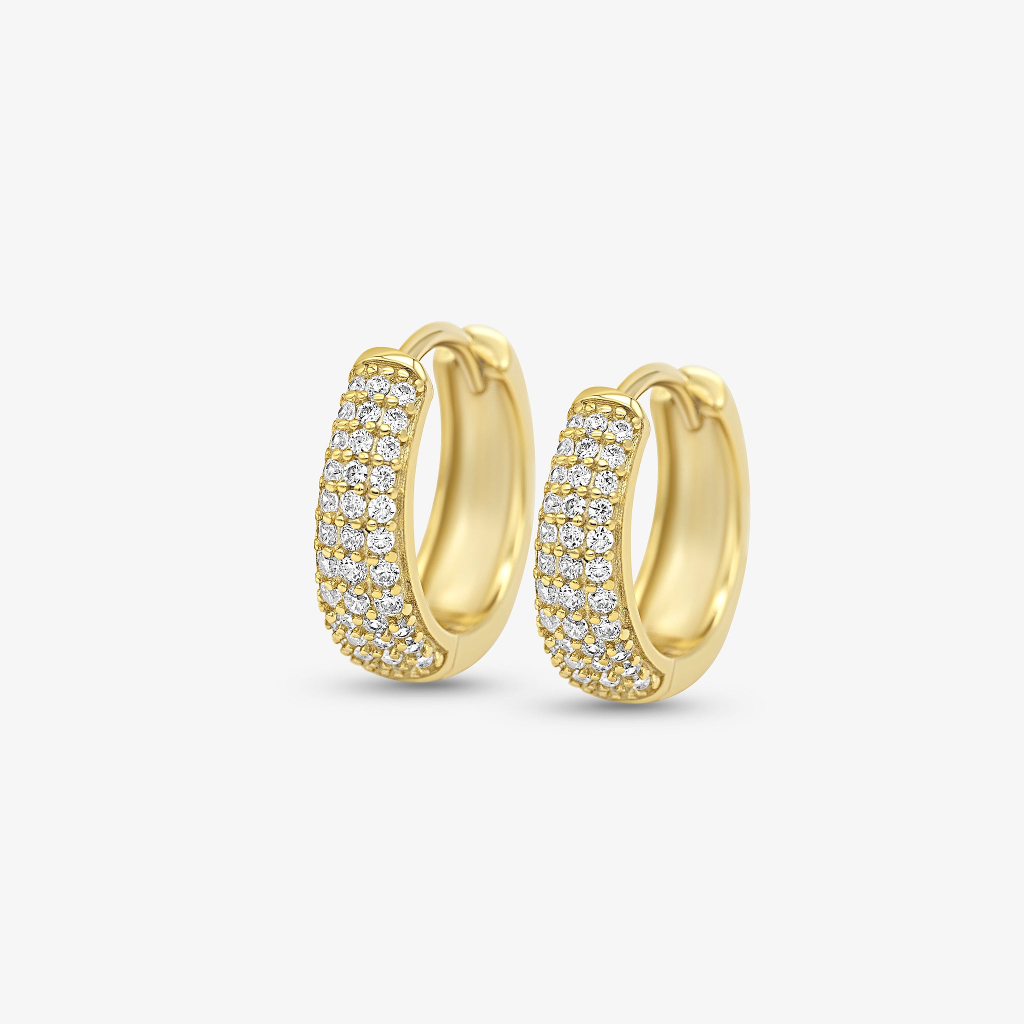 Slim Dome Hoops Gold