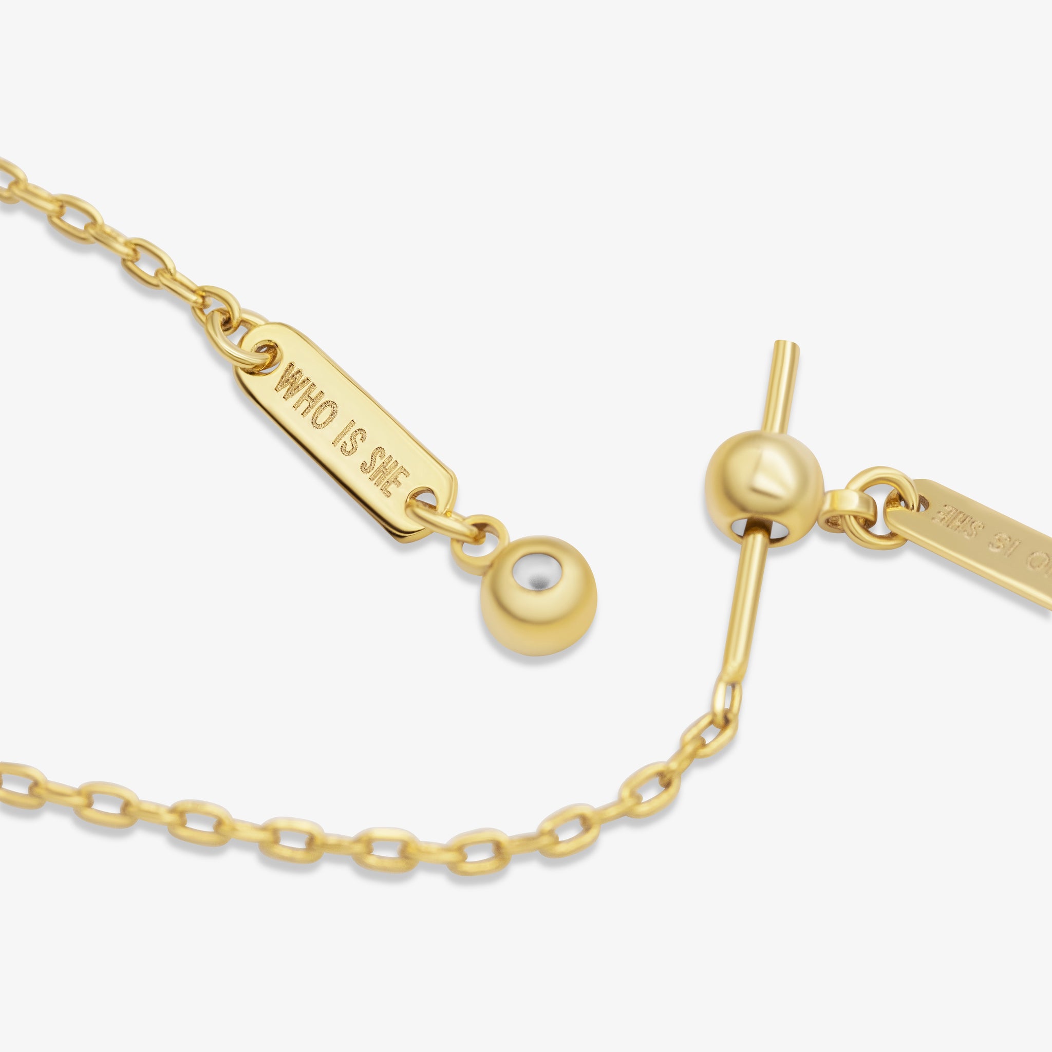 Ballerina Charm Gold