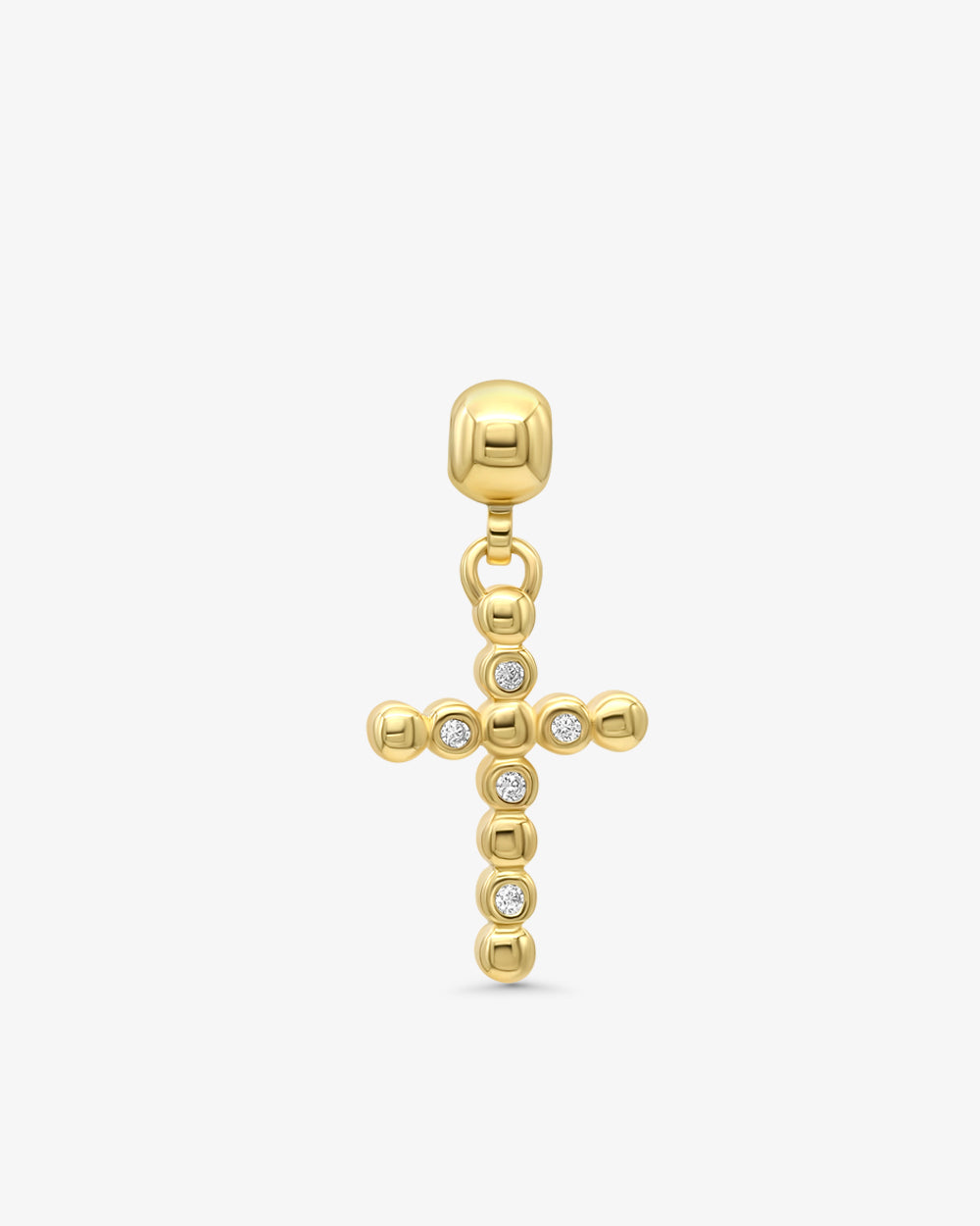 Cross Charm Gold