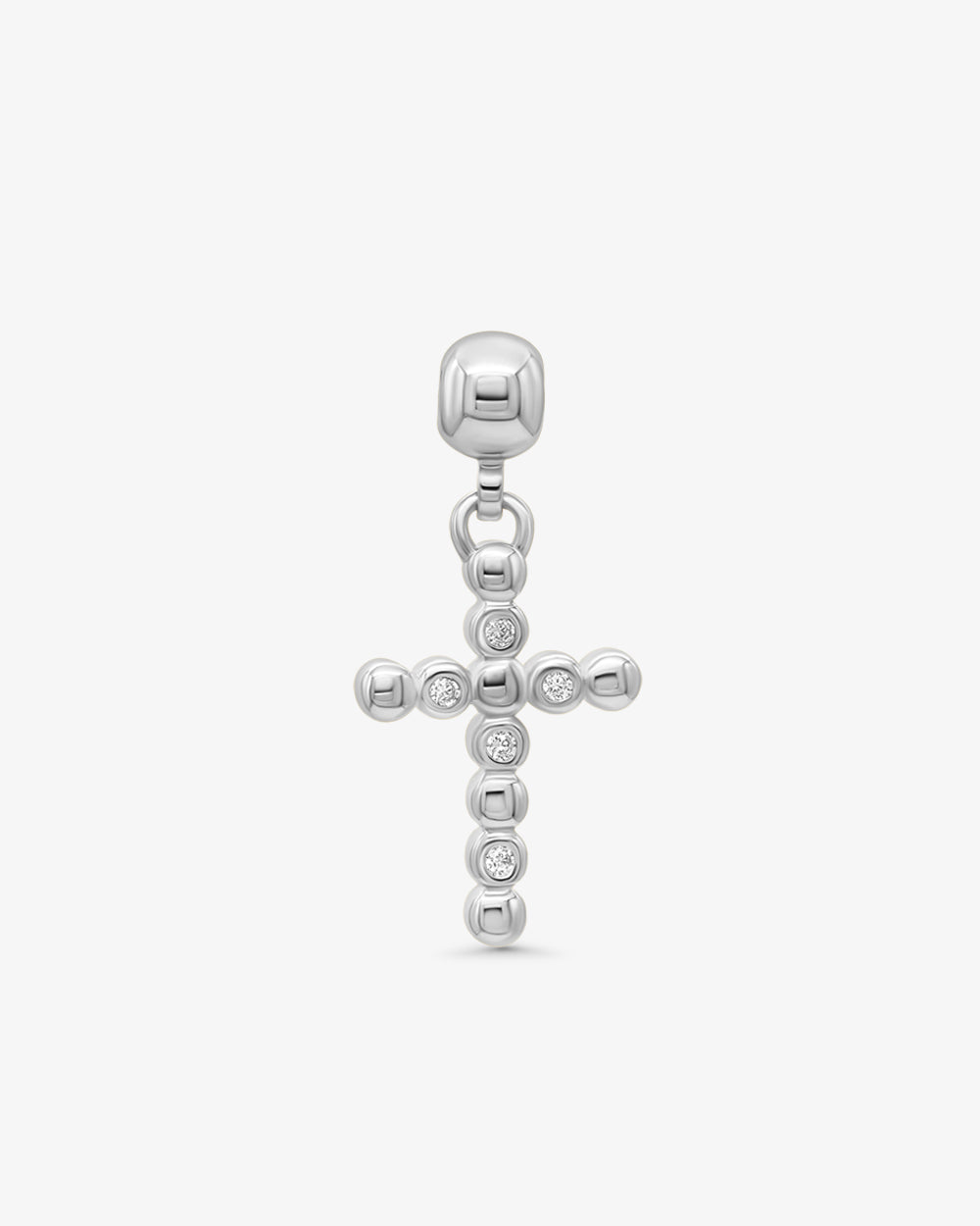 Cross Charm Silver