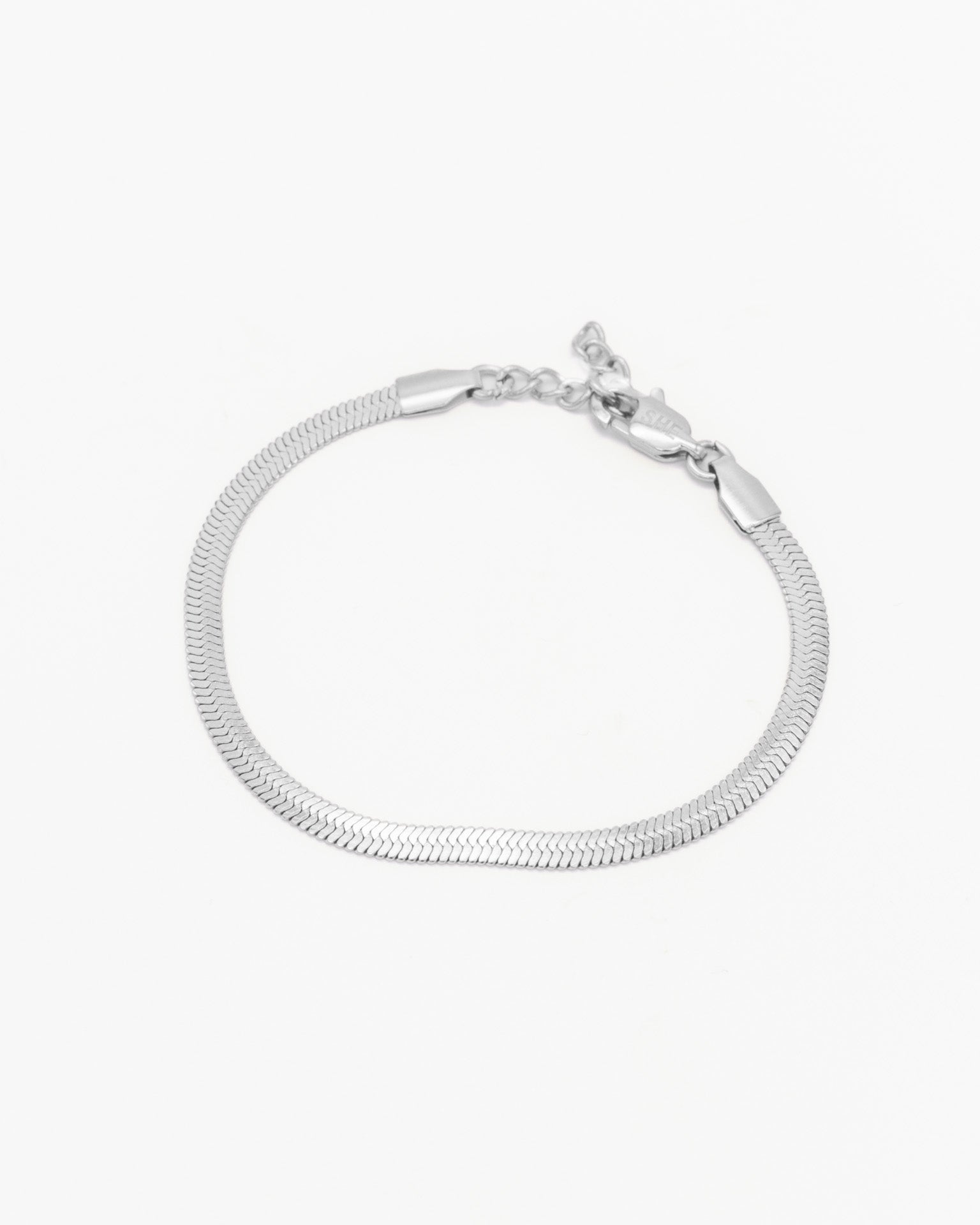 Bone Bracelet Silver