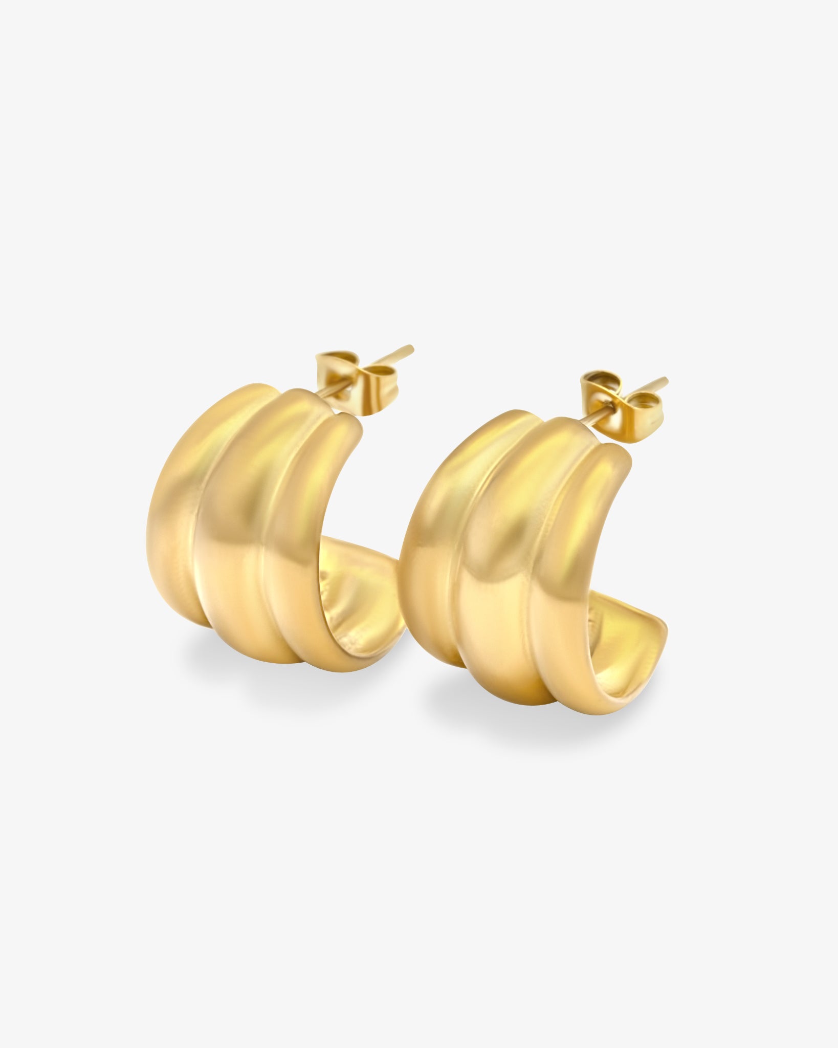 Stack Hoops Gold