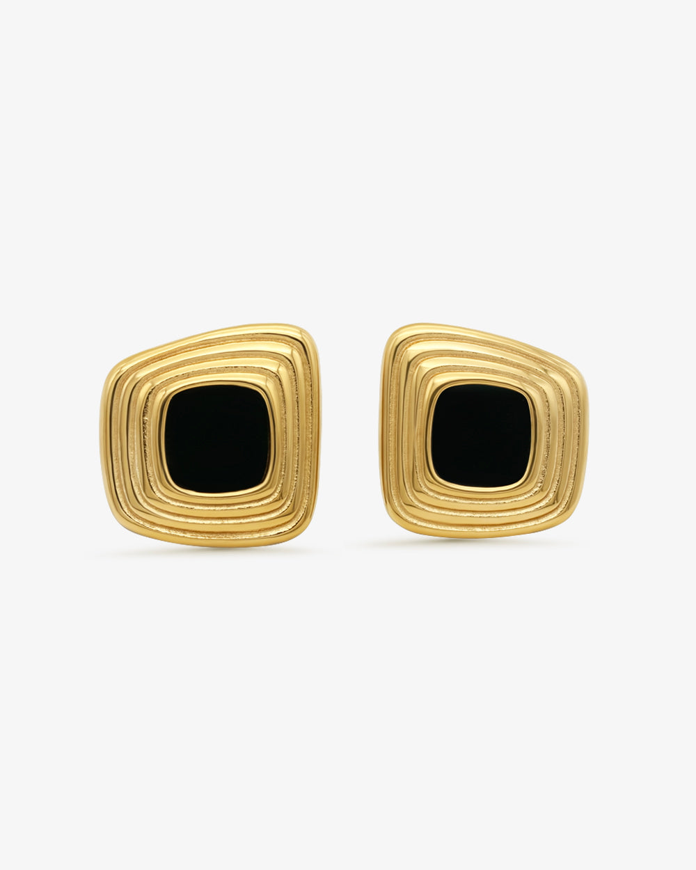 Frame Earrings Gold