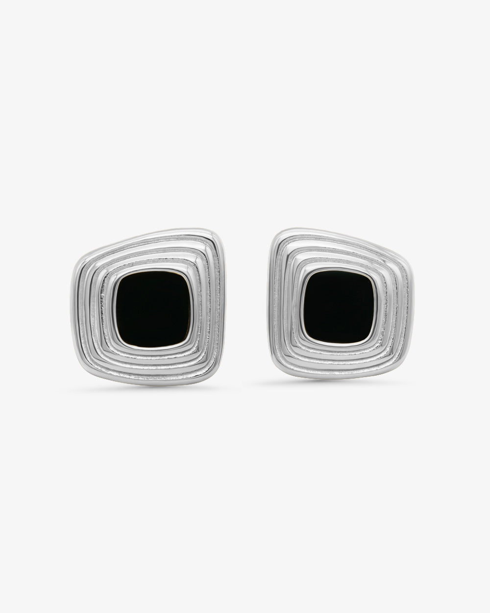 Frame Earrings Silver
