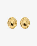 Mirror Earrings Gold